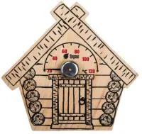 термометр "парилочка" 17х16х2,5см для бани, банные штучки