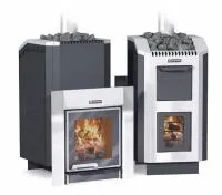 печь для бани ермак 36 люкс чугун, антрацит