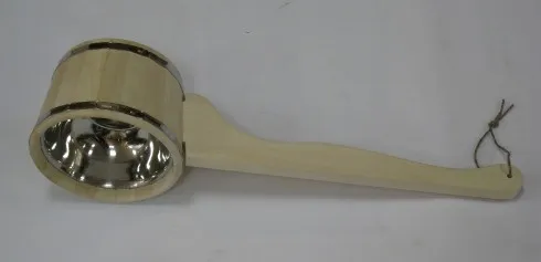 ковш 0,9л с нержавеющей вставкой, банный эксперт