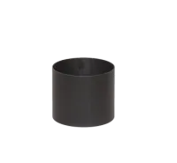 адаптер кпд мм для печи стальной (08пс/2 мм) ф150 черный