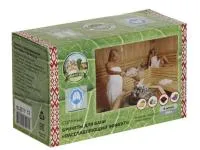 плитка соляная "расслабляющий эффект"с эфирными маслами для бани и сауны, 350 г бацькина баня