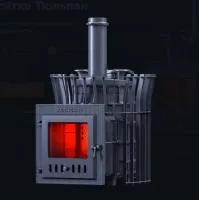 печь для бани gfs авангард ураган 25м зк в сетке тюльпан