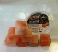 соль гималайская, кубики 50*50*50 мм, 2 кг, банный эксперт