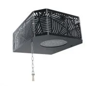 обливное устройство изистим каскад модерн 20 л черный 430 сталь