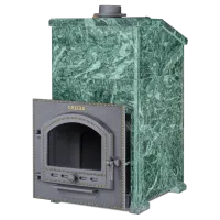 печь для бани gfs гроза 24м в облицовке президент 930/30 змеевик (слева)