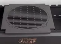 подставка под казан с решеткой,кедр стальной