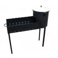 мангал узбекский с печкой 12л