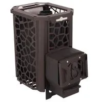 печь для бани сталь-мастер hard 18m закр.каменка без дверцы дровяная сетка