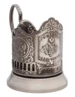 подстаканник с чернью отечество долг честь