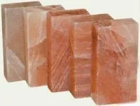 кирпич соляной (соль гималайская) 200*100*50 мм, сторона шлифованная
