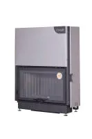 топка каминная вега 1000 kв черный шамот патрубок ф250 экокамин 