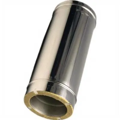 дымоход craft утепленный нержавеющий (310/0,8/304/0,5) ф120/220 l=0,25м по воде