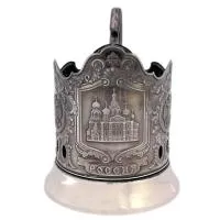подстаканник с чернью храм спаса на крови