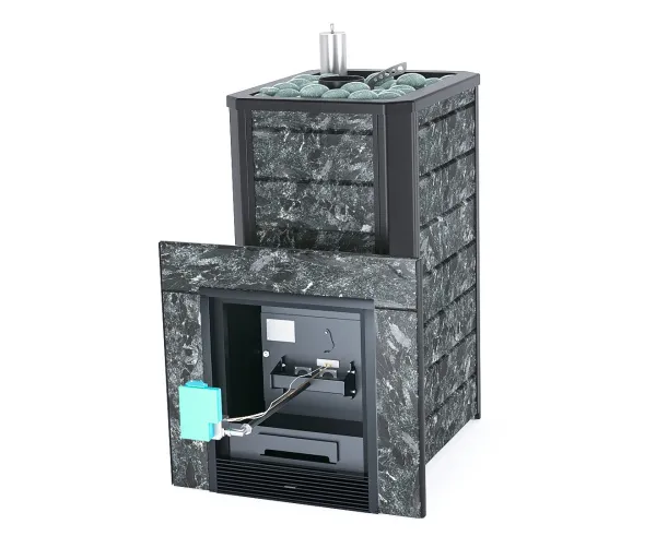 печь для бани изистим ялта 35 premium (пироксенит) под ггу (2024)