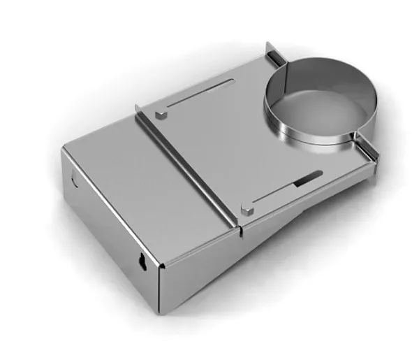 кронштейн феррум раздвижной №1 (430/1,0 мм), ф100