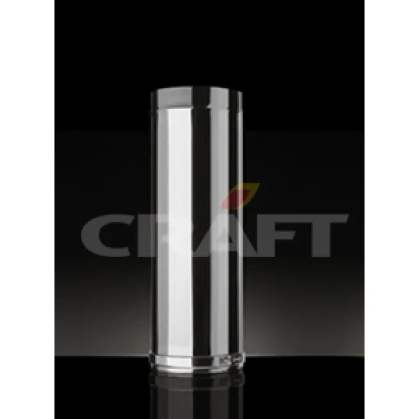 дымоход craft утепленный нержавеющий (310/0,8/304/0,5) ф120/220 l=0,5м по воде