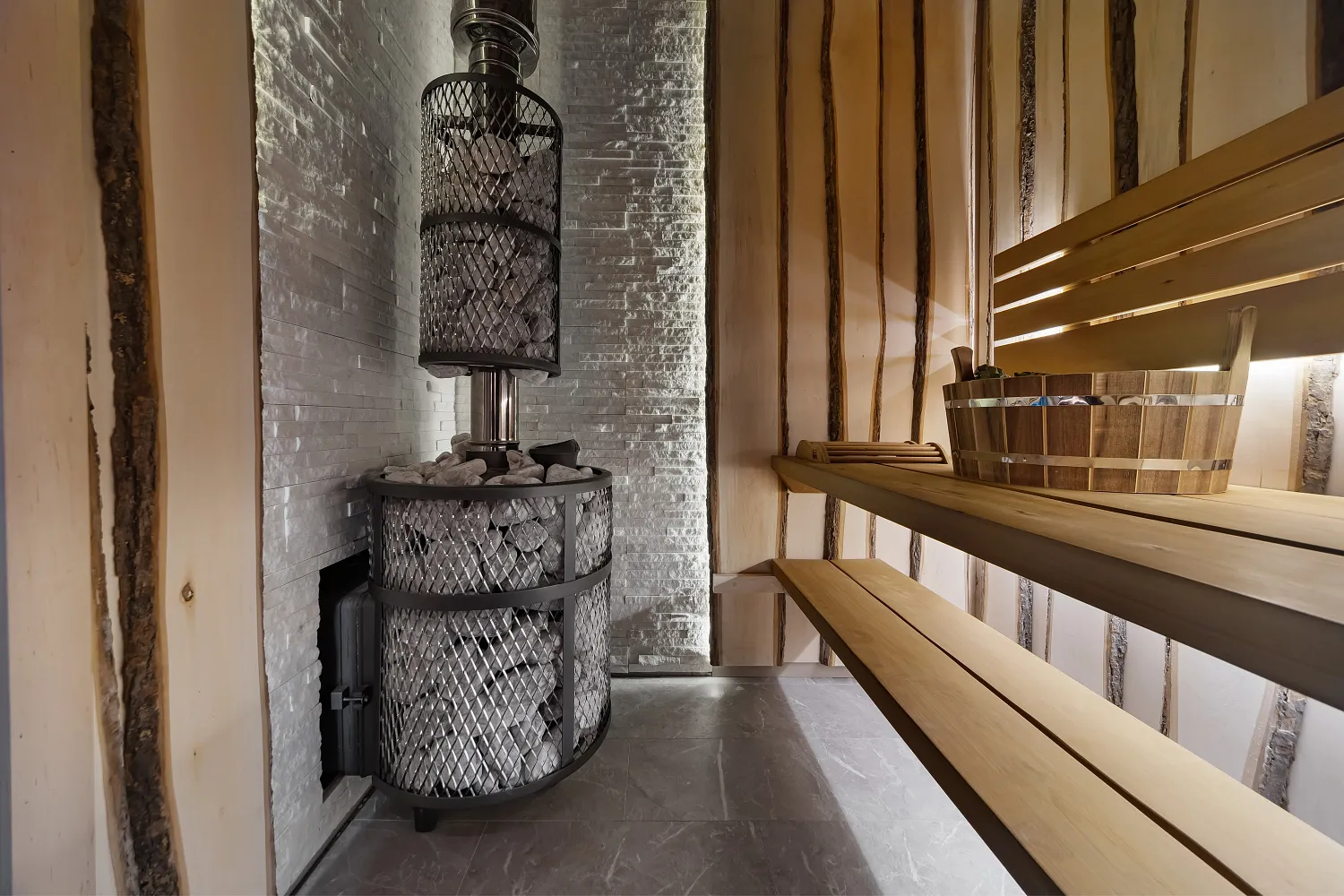 Отделка парных под ключ