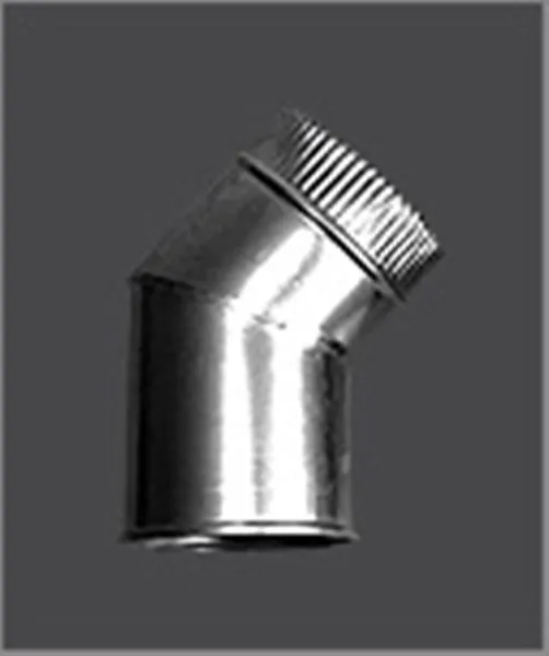 колено феррум угол 135° нержавеющее (430/0,5 мм) ф80